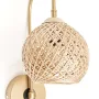 New Delabro Wall Lamp Gold - Jute Ecru