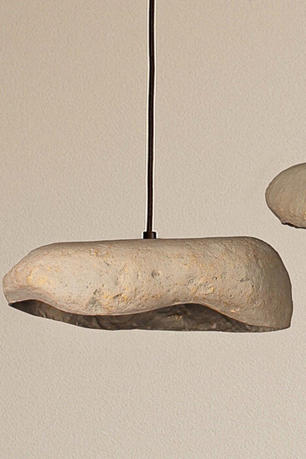 Stonelith Handmade 3'lü Karbon Beton Avize