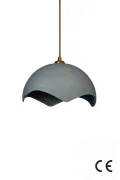 Zerion Handmade Carbon Concrete Chandelier Zerion Handmade Carbon Concrete Chandelier