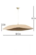 Caldera Handmade Carbon Concrete Chandelier