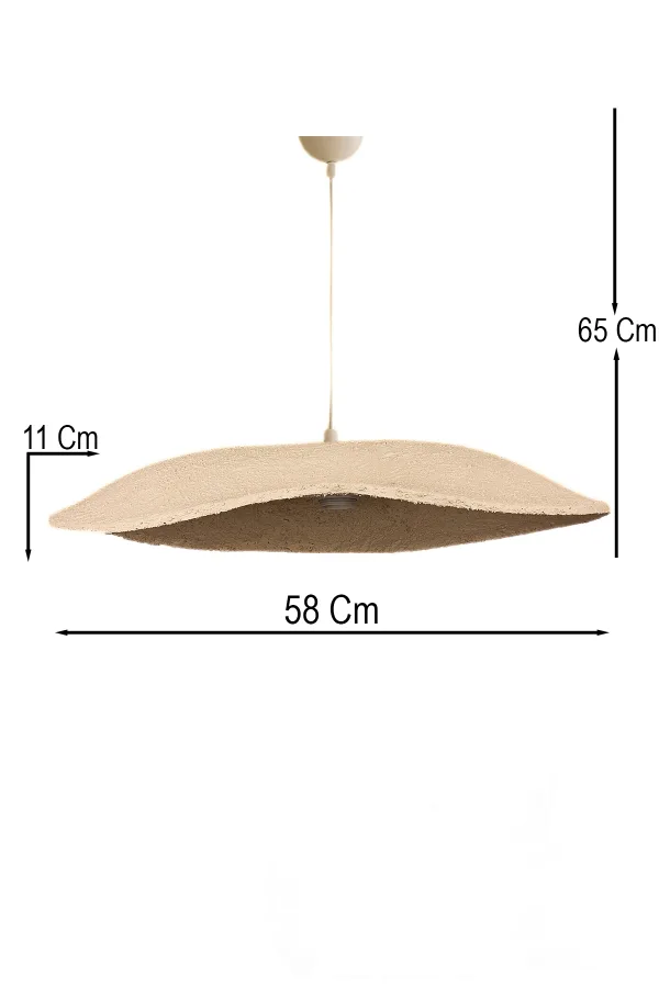 Caldera Handmade Carbon Concrete Chandelier