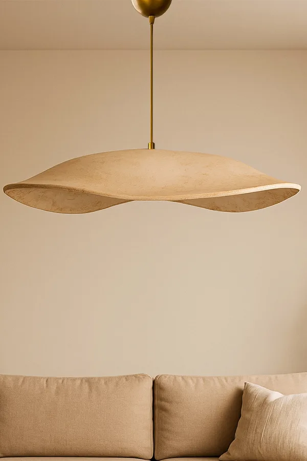 Enfal Handmade Carbon Concrete Chandelier