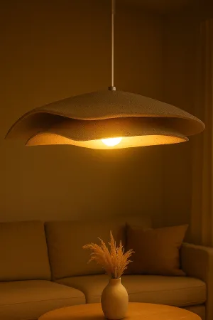 Marvante Handmade Carbon Concrete Chandelier Marvante Handmade Carbon Concrete Chandelier