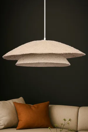 Twinora Handmade Karbon Beton Avize
