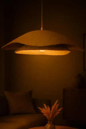 Dublestra Handmade Carbon Concrete Chandelier Dublestra Handmade Carbon Concrete Chandelier