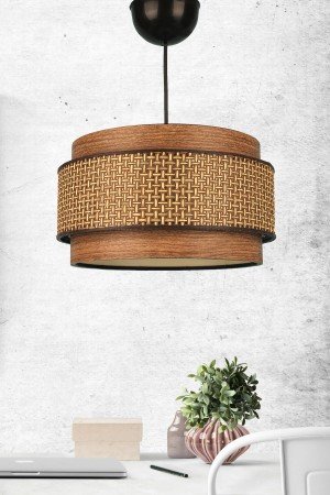 Perforated Single Pendant Chandelier
