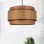 Perforated Single Pendant Chandelier