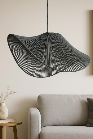 Charmelle Gray Single Pendant Chandelier