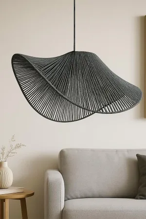 Charmelle Gray Single Pendant Chandelier