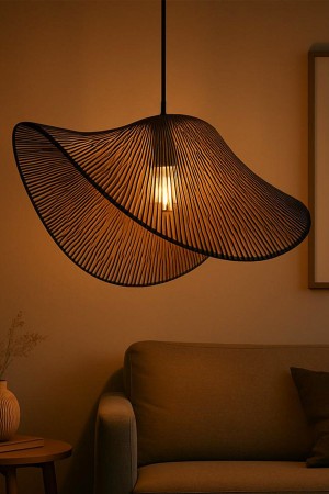 Charmelle Gray Single Pendant Chandelier