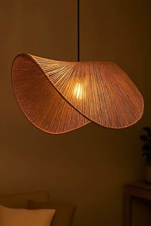 Charmelle Handmade Single Pendant Chandelier Mustard Charmelle Handmade Single Pendant Chandelier Mustard