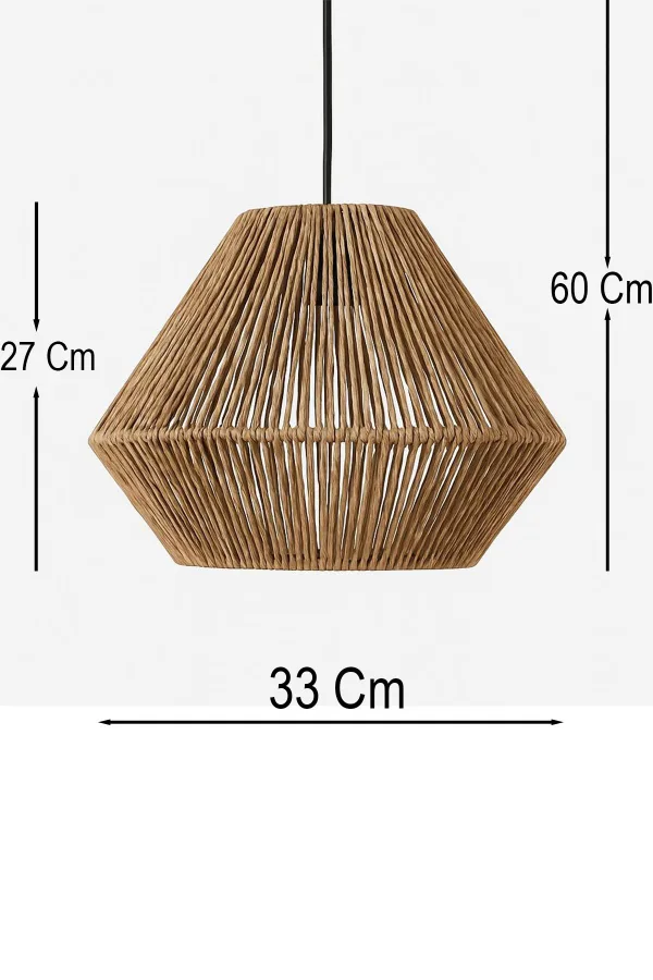 Zanossa Handmade Single Pendant Chandelier