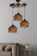 Vendre El Yapımı Eskitme 3lü Avize Gözat