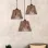 Pamie Antique 3 Piece Pendant Lamp with Tray