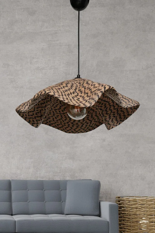 Ranchero Pendant Jute Black Buy Ranchero Pendant Jute Black