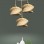 Cement 3-Piece Chandelier Natural