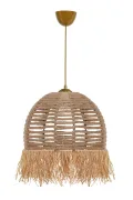 Delacorde Handmade Jute Chandelier