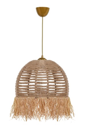 Delacorde Handmade Jute Chandelier