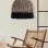 Delacorde Handmade Chandelier Jute Black