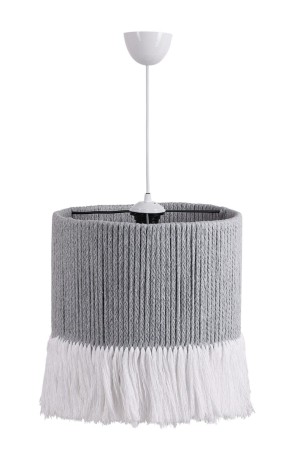 Bandit Handmade Chandelier Gray White