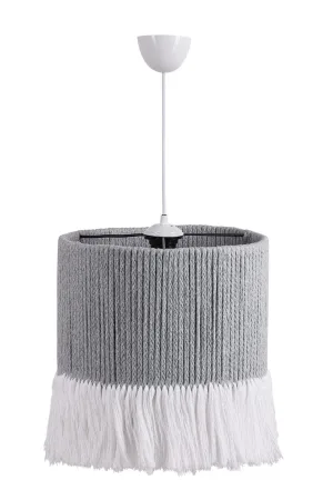 Bandit Handmade Chandelier Gray White
