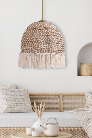 Delacorde Handmade Chandelier Jute Ecru