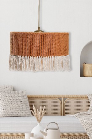 Kreuser Handmade Chandelier Mustard White