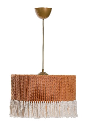 Kreuser Handmade Chandelier Mustard White