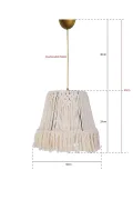 Tresse Corde Handmade Cream Chandelier Buy Tresse Corde Handmade Cream Chandelier