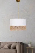 Touffe Handmade Chandelier White