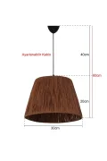 Gaufres Handmade Pendant Chandelier Tile