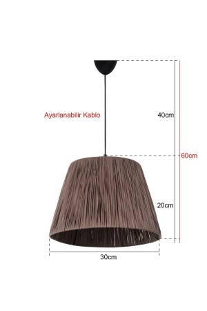 Gaufres Handmade Pendant Chandelier Coffee