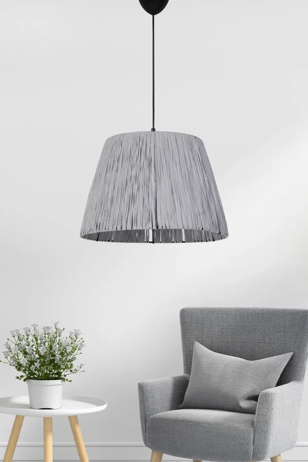 Gaufres Handmade Pendant Lamp Gray Buy Gaufres Handmade Pendant Lamp Gray