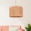 Roue Handmade Pendant Chandelier Natural