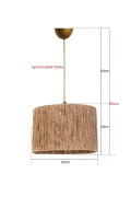 Roue Pendant Chandelier Wicker Buy Roue Pendant Chandelier Wicker