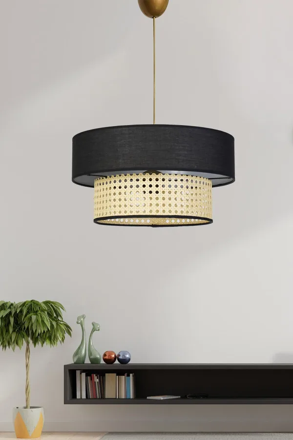 Chaud Pendant Lamp Black Cream Buy Chaud Pendant Lamp Black Cream