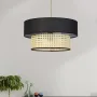 Chaud Pendant Lamp Black Cream