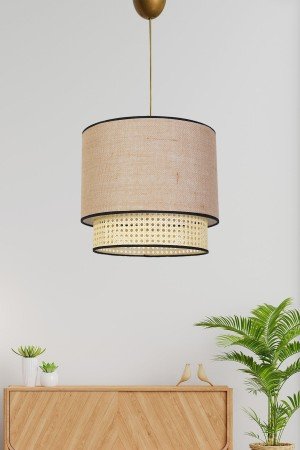 Lustre Pendant Chandelier Beige Cream