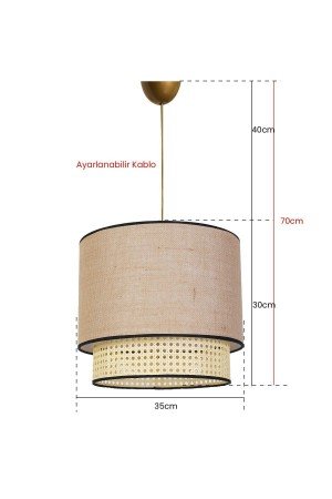 Lustre Pendant Chandelier Beige Cream