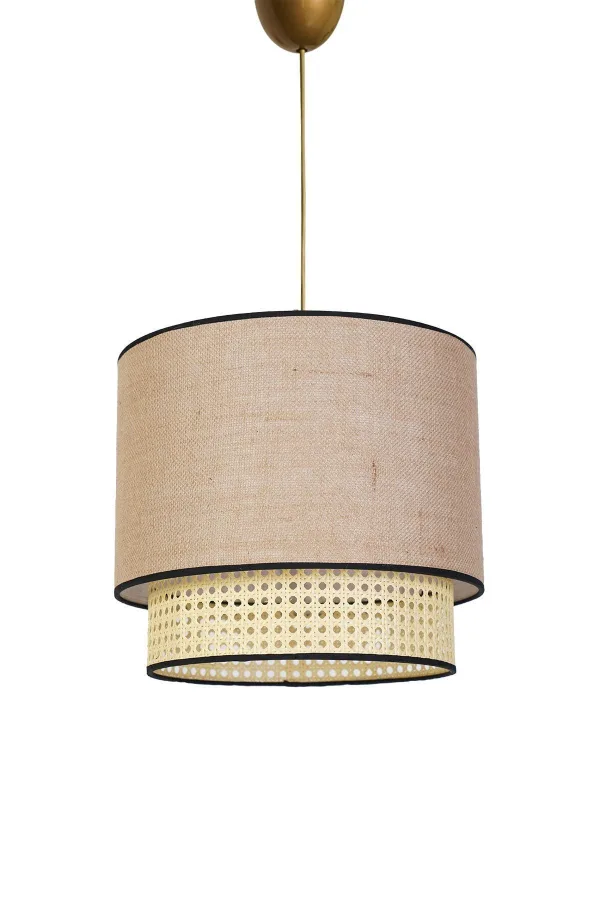Lustre Sarkıt Avize Bej Krem Gözat