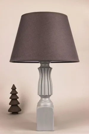 Hmy Outlet | Decorative Wooden Lampshade Gray