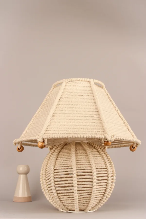Hmy Outlet | Dekoratif Makrome Abajur