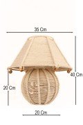 Hmy Outlet | Decorative Macrame Lampshade Buy Hmy Outlet | Decorative Macrame Lampshade