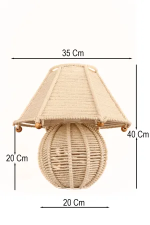 Hmy Outlet | Decorative Macrame Lampshade Hmy Outlet | Decorative Macrame Lampshade