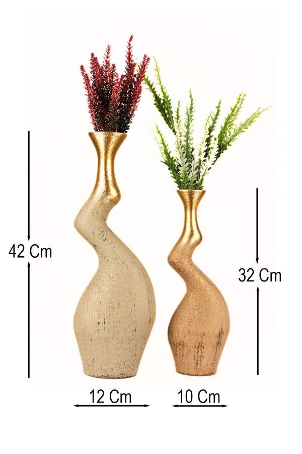 Hmy Outlet | Decorative 2-Piece Ceramic Vase Buy Hmy Outlet | Decorative 2-Piece Ceramic Vase