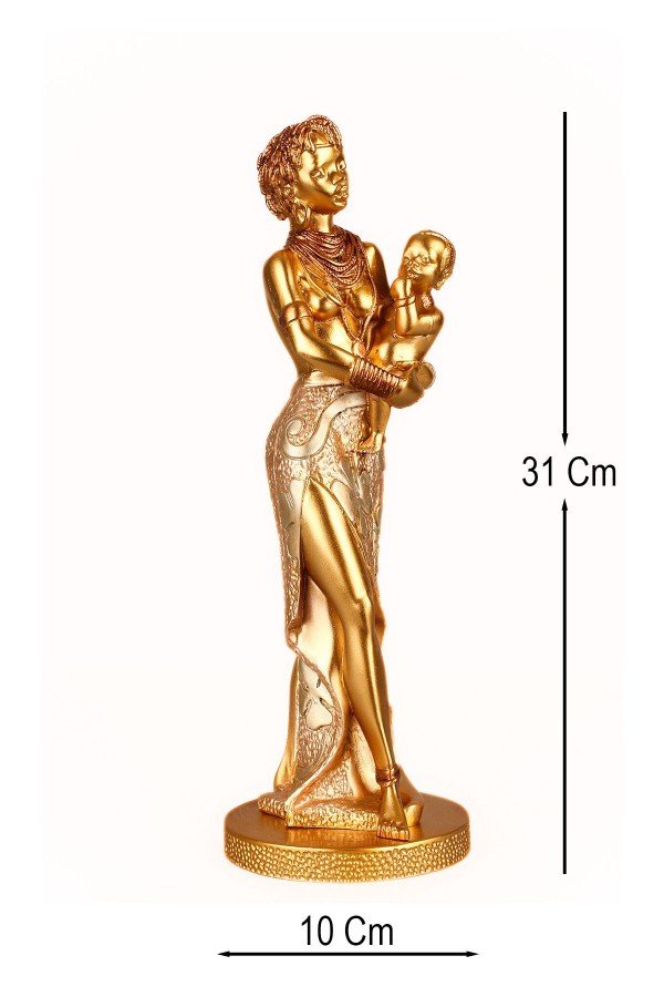 Hmy Outlet | Decorative Mother-Baby Polyester Figurine Buy Hmy Outlet | Decorative Mother-Baby Polyester Figurine