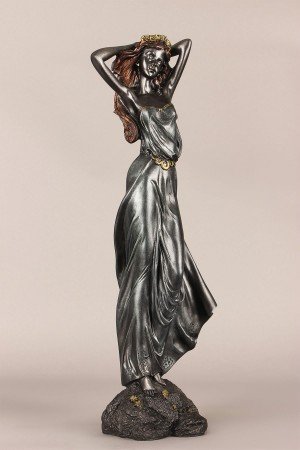 Hmy Outlet | Decorative Woman Polyester Figurine