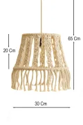 Vionessa Handmade Tekli Sarkıt Avize Vionessa Handmade Tekli Sarkıt Avize