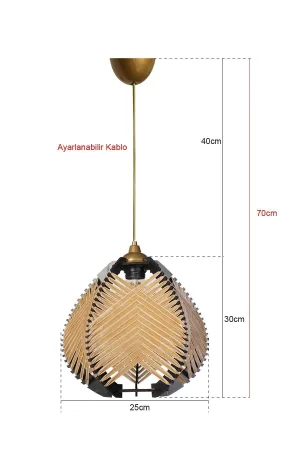 Lierre Sarkıt Avize Krem