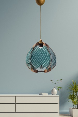 Lierre Handmade Pendant Chandelier Blue